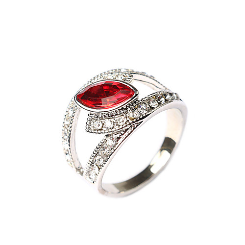 

Statement Ring Screen Color Silver Plated Fashion / Women's
