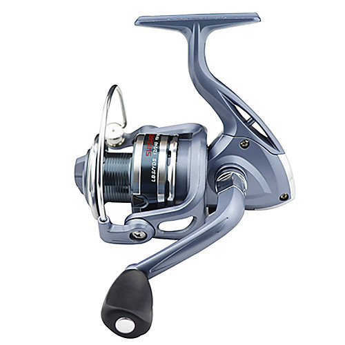 

Fishing Reel Spinning Reel 5.5:1 Gear Ratio6 Ball Bearings Hand Orientation Exchangable Sea Fishing / Bait Casting / Ice Fishing - BASIC2000 / Jigging Fishing / Freshwater Fishing / Carp Fishing