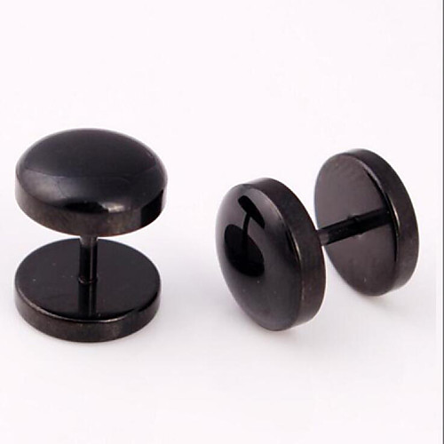 

Men's Stud Earrings Initial Titanium Steel Earrings Jewelry For Daily Casual