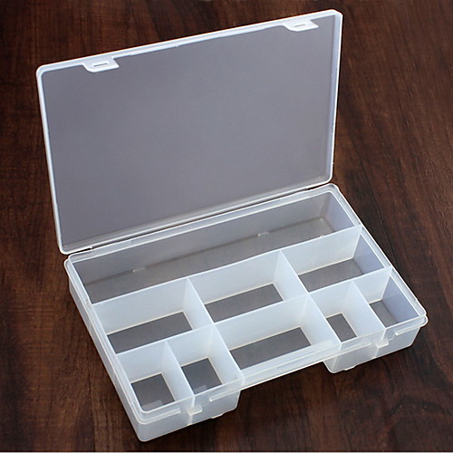 

9 Cases Plastic Travel Storage Box
