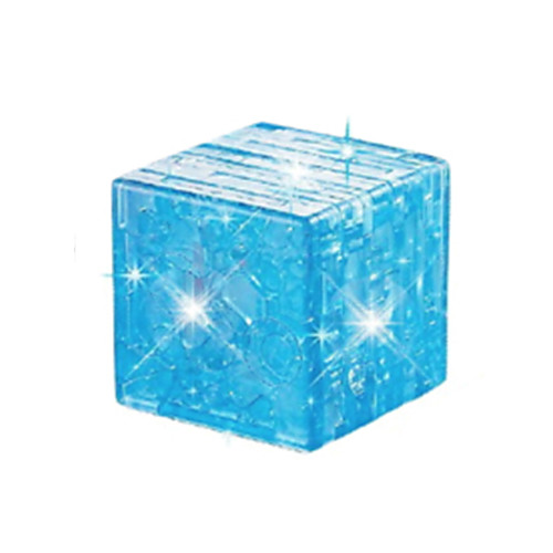

Building Blocks Magic Cube 3D Puzzle Jigsaw Puzzle Crystal Puzzle DIY Crystal ABS Kid's Toy Gift