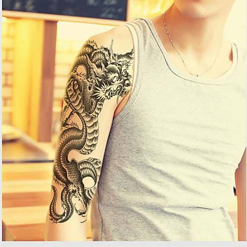 

1 pcs Temporary Tattoos Waterproof Face / Hand / Shoulder PVC(PolyVinyl Chloride) Tattoo Stickers