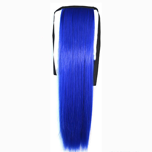 

The New Color Bundled Horsetail Blue Hair Ponytail