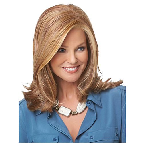 

Synthetic Wig Wavy Wavy Wig Blonde Blonde Synthetic Hair Women's Blonde