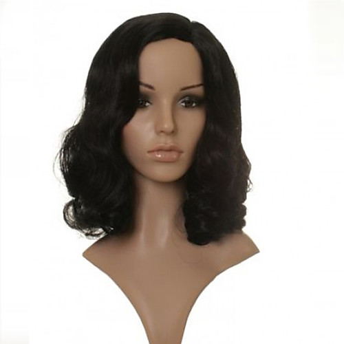 

Synthetic Wig Wavy Wavy Wig Brown Synthetic Hair Women's Brown