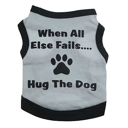 

Cat Dog Shirt / T-Shirt Puppy Clothes Floral Botanical Fashion Dog Clothes Puppy Clothes Dog Outfits Breathable Green Gray Costume for Girl and Boy Dog Cotton XS S M L