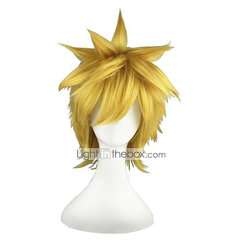 

Naruto-Uzumaki Naruto Blonde 14inch Anime Cosplay Wig CS-016A