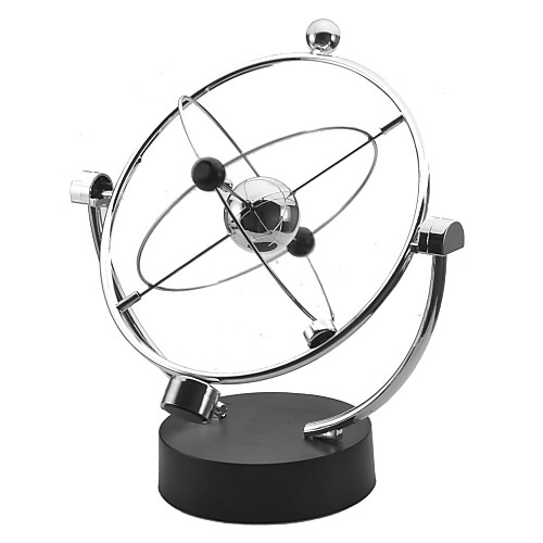 

Kinetic Orbital Educational Toy Perpetual Motion Desk Toy Stress and Anxiety Relief Office Desk Toys Metalic Boys' Girls' Toy Gift 1 pcs
