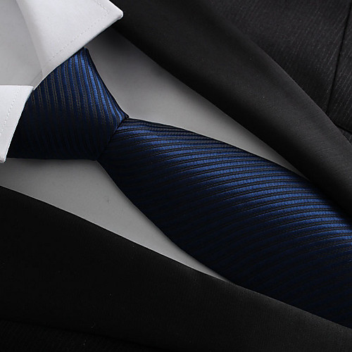 

Men's Party / Work / Basic Necktie - Striped