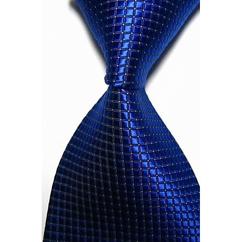 

Men's Party / Work / Basic Necktie - Check