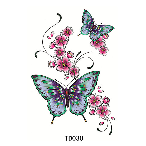 

Temporary Tattoos Waterproof / 3D Face / Hand / brachium PVC(PolyVinyl Chloride) Tattoo Stickers