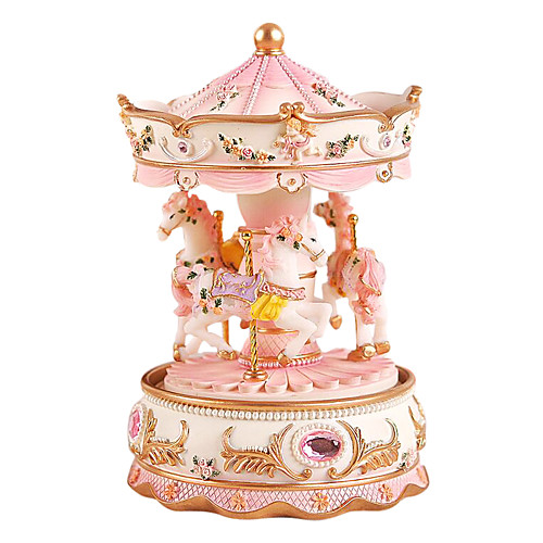 

Music Box Carousel Music Box Unique Women's Boys' Girls' Kid's Adults Graduation Gifts Toy Gift