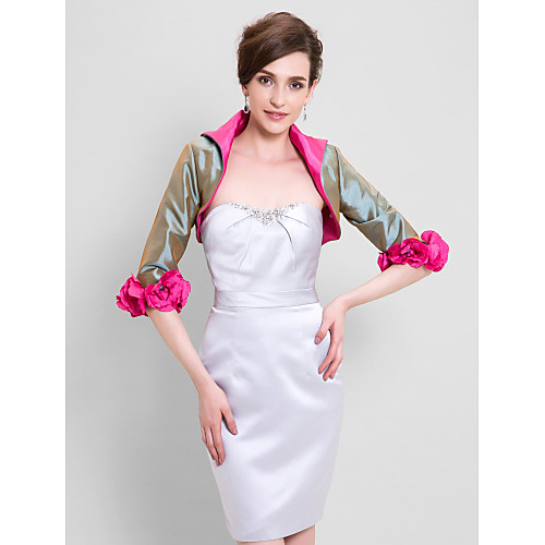 

Taffeta Wedding Party Evening Wedding Wraps Shrugs