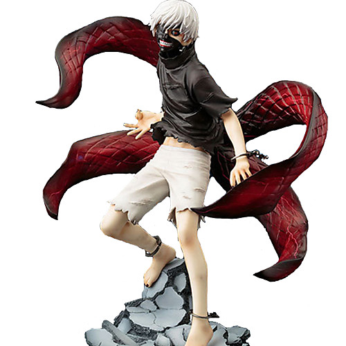 

Anime Action Figures Inspired by Tokyo Ghoul Ken Kaneki PVC(PolyVinyl Chloride) 23 cm CM Model Toys Doll Toy