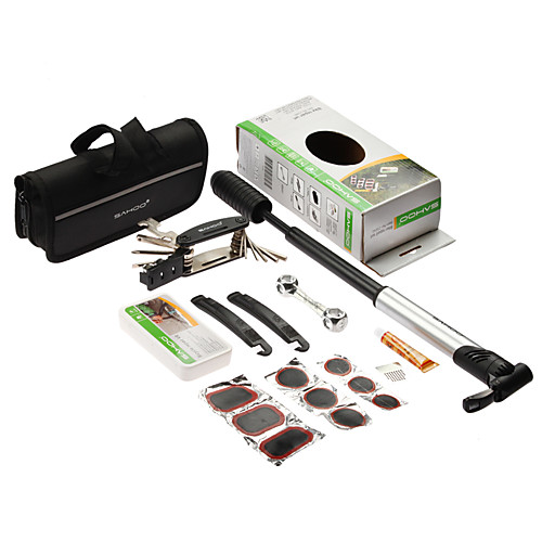 

Multifunction Repair Tools & Kits Bike Pump & Glueless Puncture Repair Kit Metal Bike / Cycling Multi-Purpose Convenient Lightweight Road Bike Mountain Bike MTB Cycling