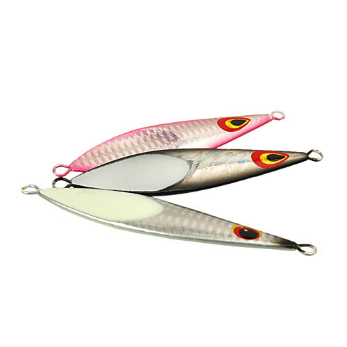 

1 pcs Fishing Lures Hard Bait Metal Bait Sinking Bass Trout Pike Sea Fishing Spinning Jigging Fishing Metal / Freshwater Fishing / Bass Fishing / Lure Fishing / General Fishing