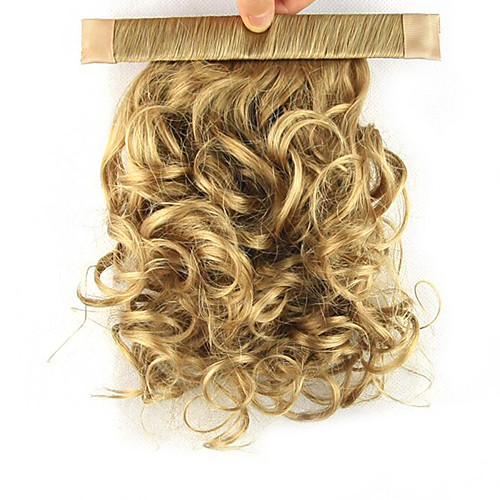 

Clip In Ponytails Elastic Wrap Around Synthetic Hair Hair Piece Hair Extension Curly