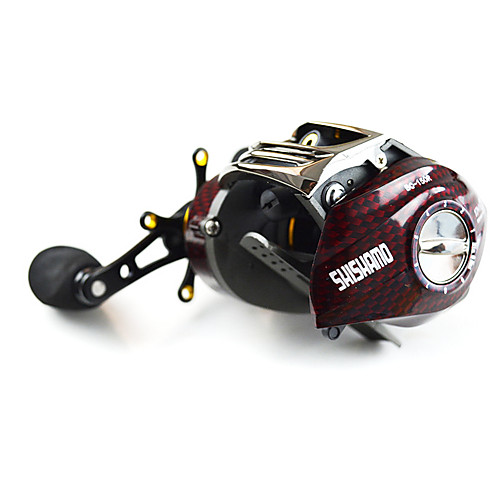 

Fishing Reel Baitcasting Reel 6.3:1 Gear Ratio18 Ball Bearings Right-handed / Left-handed Bait Casting / Lure Fishing