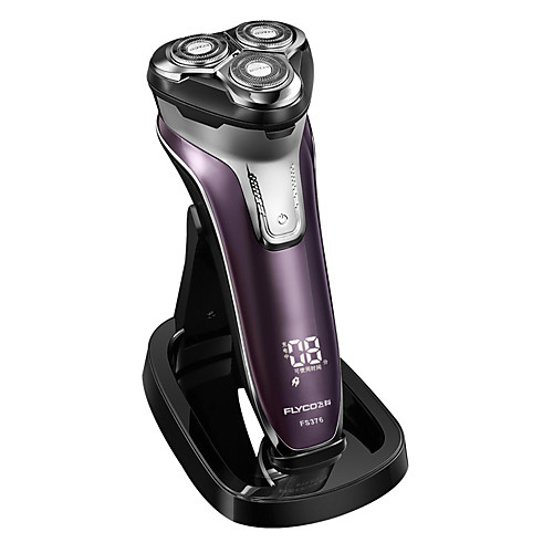 

Electric Shaver Men Face Electric Quick Charging USB Dry Shave Stainless Steel ABS other Waterfall 100-240V FS376
