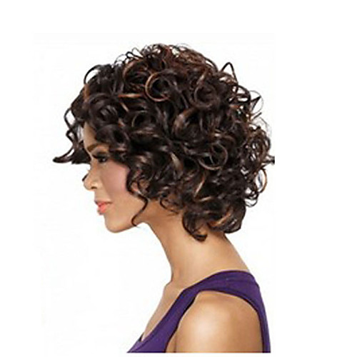 

Synthetic Wig Afro Kinky Curly Kinky Curly Afro Wig Synthetic Hair Women's African American Wig