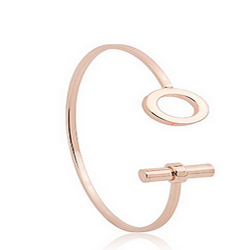 

Women's Cuff Bracelet Bohemian Fashion Acrylic Bracelet Jewelry Rose Gold For Daily Casual