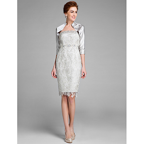

Shrugs Satin Wedding / Party Evening Women's Wrap With Flower