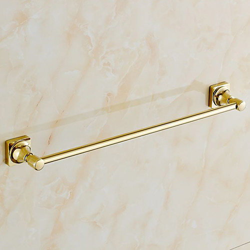 

Towel Bar Contemporary Brass 1 pc - Hotel bath 1-Towel Bar