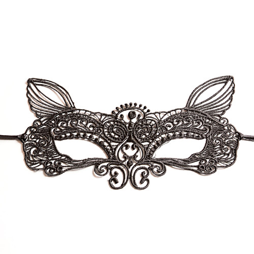 

Lace Headwear / Masks with Floral 1pc Wedding / Special Occasion Headpiece