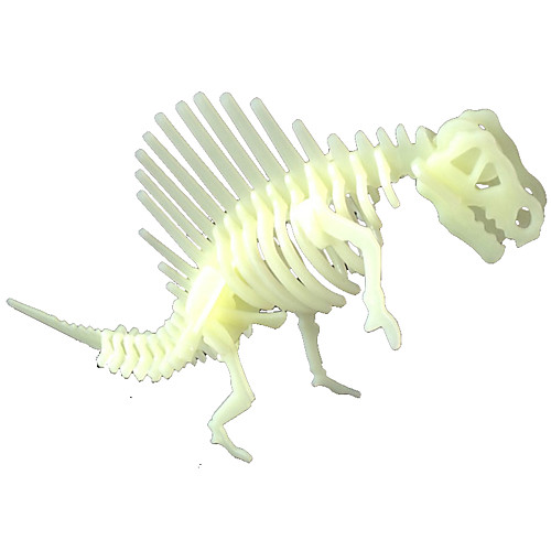 

Dinosaur LED Lighting Sticker Jigsaw Puzzle Light Up Toy Flourescent Glow in the Dark Fluorescent Noctilucent DIY Kid's Adults' for Birthday Gifts and Party Favors