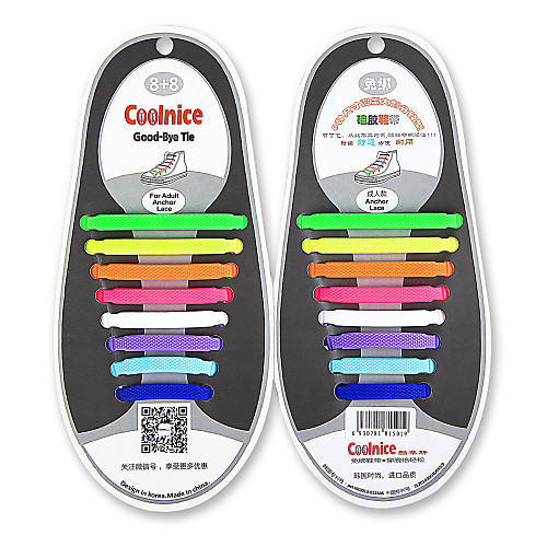 

Shoelace Casual Silicon All Seasons