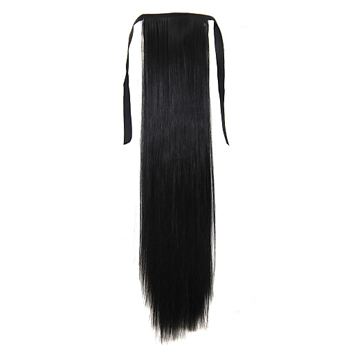 

Clip In Ponytails Synthetic Hair Hair Piece Hair Extension Straight
