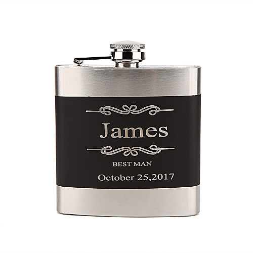 

Stainless Steel Hip Flasks Bride / Groom / Bridesmaid Wedding / Birthday / Valentine