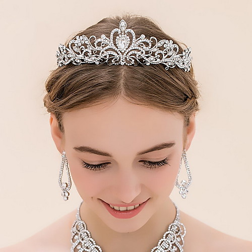 

Rhinestone / Alloy Tiaras with 1 Wedding Headpiece