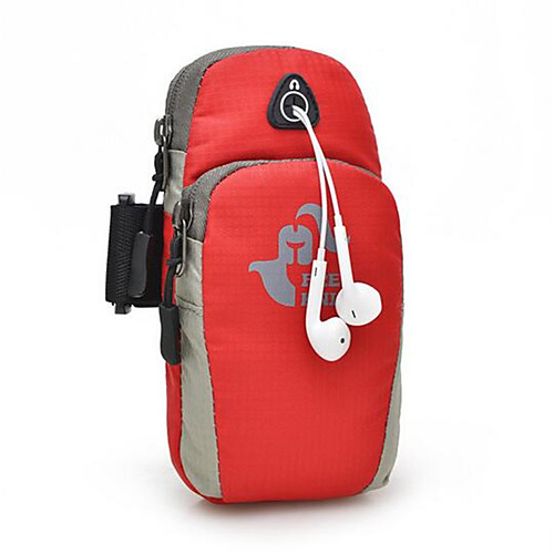 

Armband Cell Phone Bag Running Pack for Running Cycling / Bike Traveling Fitness Sports Bag Multifunctional Waterproof Quick Dry Nylon Running Bag / iPhone X / iPhone XS Max / iPhone XS / iPhone XR