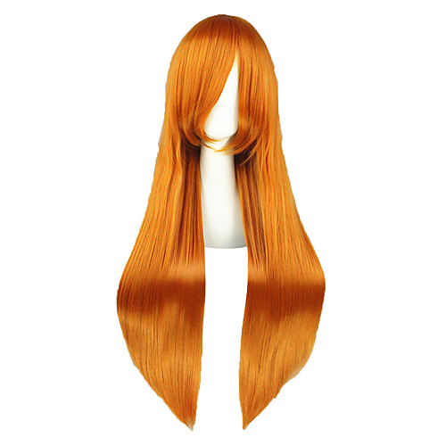 

EVA -Soryu Asuka Langley Orange 32inch Anime Cosplay Wig CS-033E