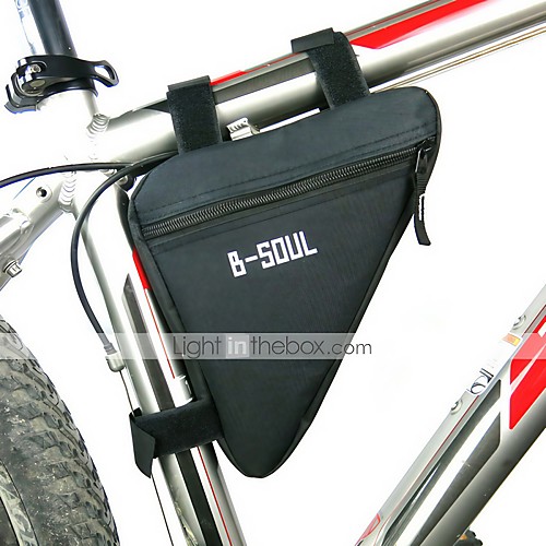 

B-SOUL Bike Frame Bag Top Tube Triangle Bag Moistureproof Wearable Shockproof Bike Bag Polyester PVC(PolyVinyl Chloride) Terylene Bicycle Bag Cycle Bag Cycling / Bike / Waterproof Zipper