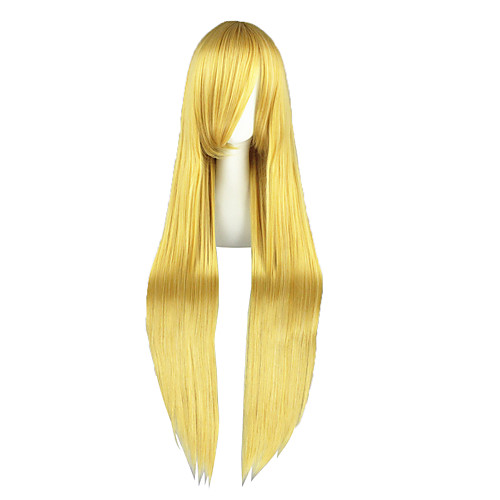 

Chobits-Eruda Blonde 40inch Anime Cosplay Wig CS-035J