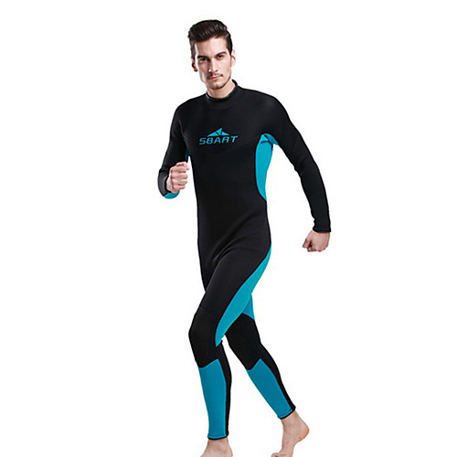 

SBART Men's Women's Full Wetsuit Thick 3mm Neoprene Swimwear Diving Suit Thermal / Warm Long Sleeve Diving Snorkeling