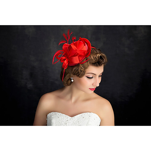 

Flax / Feather Fascinators with 1 Special Occasion Headpiece