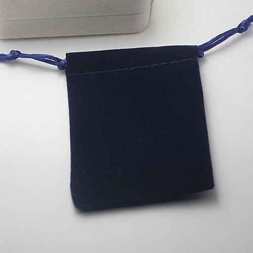 

Jewelry Bags Fabric 1pc Blue