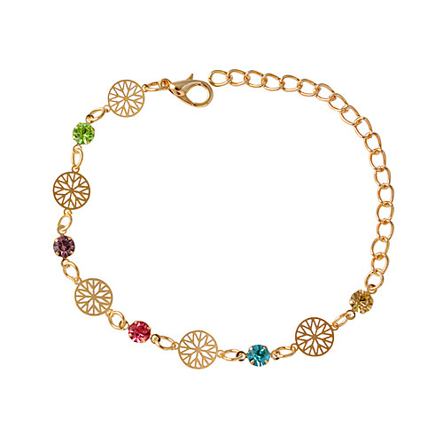 

Women's Chain Bracelet Fashion Alloy Bracelet Jewelry Golden / Silver For