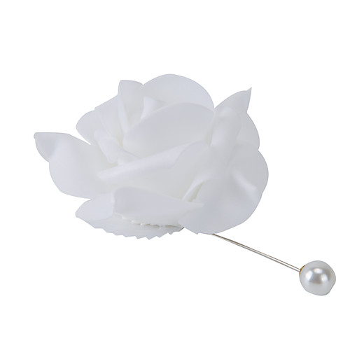 

Wedding Flowers Boutonnieres Wedding / Party / Evening Tulle / Lace / Satin 1.97(Approx.5cm)