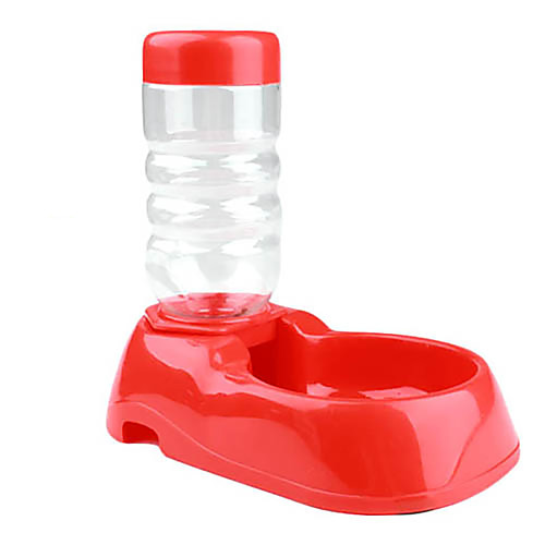 

Cat / Dog Bowls & Water Bottles Pet Bowls & Feeding Waterproof / Portable Red / Blue