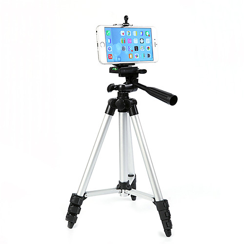 

Aluminium 4 sections Cellphone Tripod