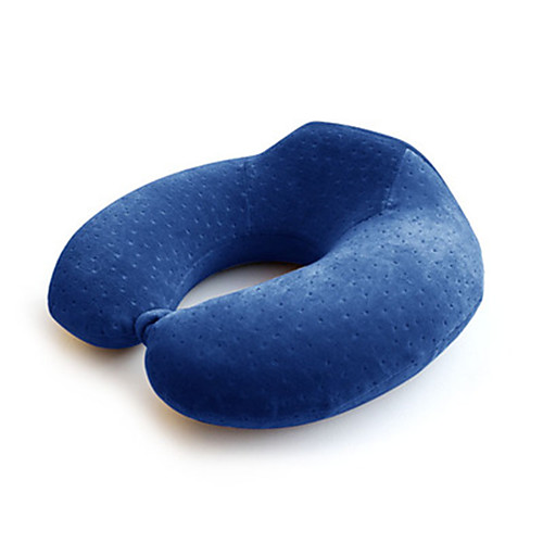 

Travel Pillow Neck Pillow Portable Breathability Travel Rest Cotton Polyurethane Airplane