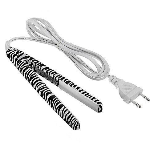 

Electronic 2019 New Professional Hairstyling Mini Portable Ceramic Flat Zebra Hair Straightener Irons Styling Tools