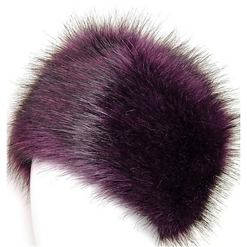 

Women's Floppy Hat Acrylic Fashionable Jewelry - Animal Classic Style Fall Winter White Black Purple / Blue / Gray