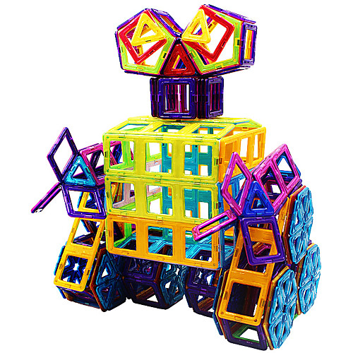 

326 pcs Magnet Toy Magnetic Blocks Magnetic Tiles Magnet Toy Building Blocks Iron ABS Magnetic Lovely DIY Boys' Girls' Toy Gift