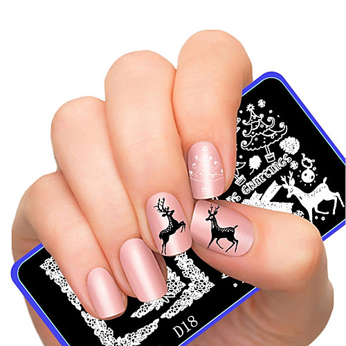 

latest-style-superior-festival-series-pattern-nail-art-stamping-image-template-plates