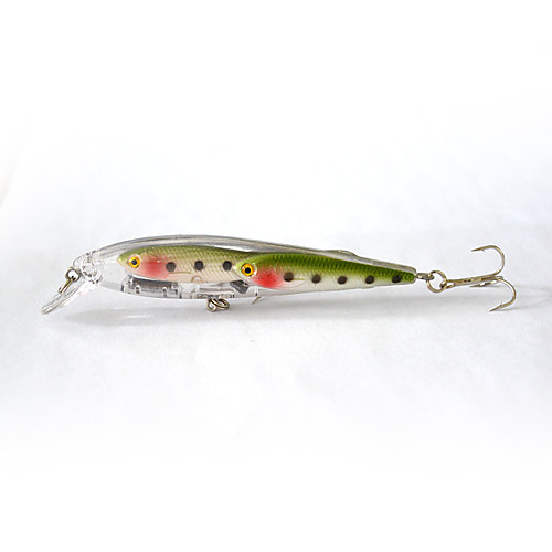 

3 pcs Fishing Lures Hard Bait Sinking Bass Trout Pike Bait Casting Hard Plastic